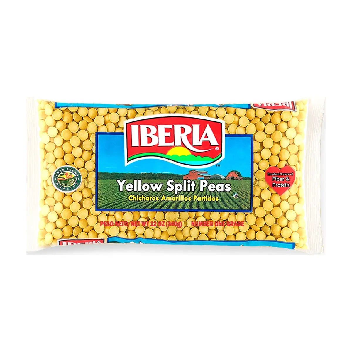 Chicharos amarillos partidos Iberia (340 g / 12 oz)