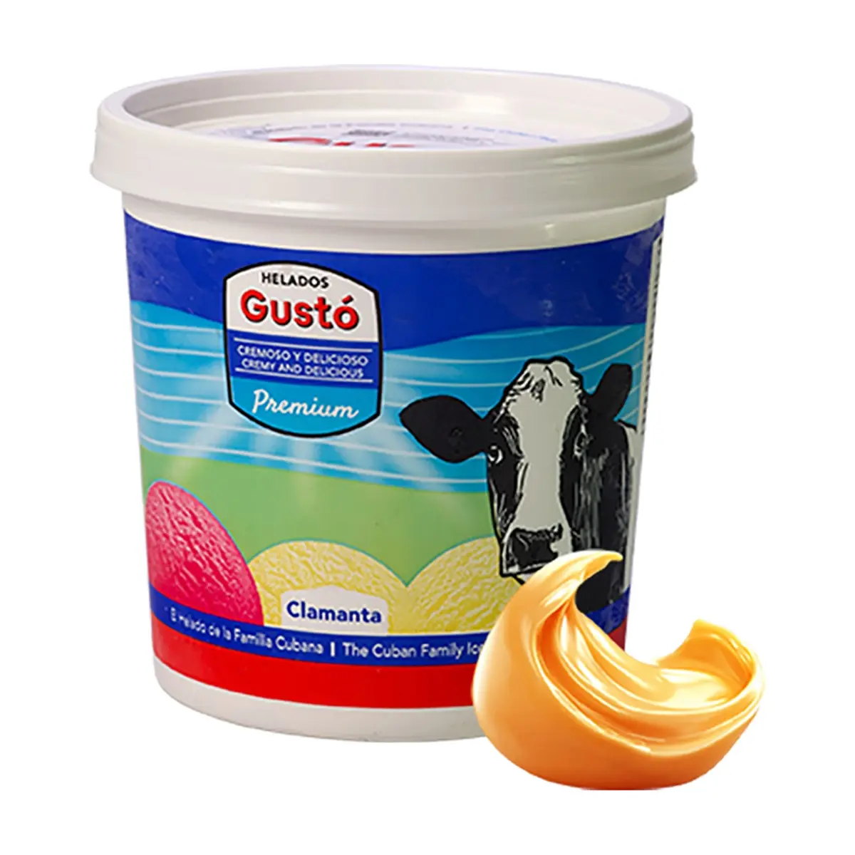 Helado Premium de dulce de leche Gustó (1 L) - Miniatura 1