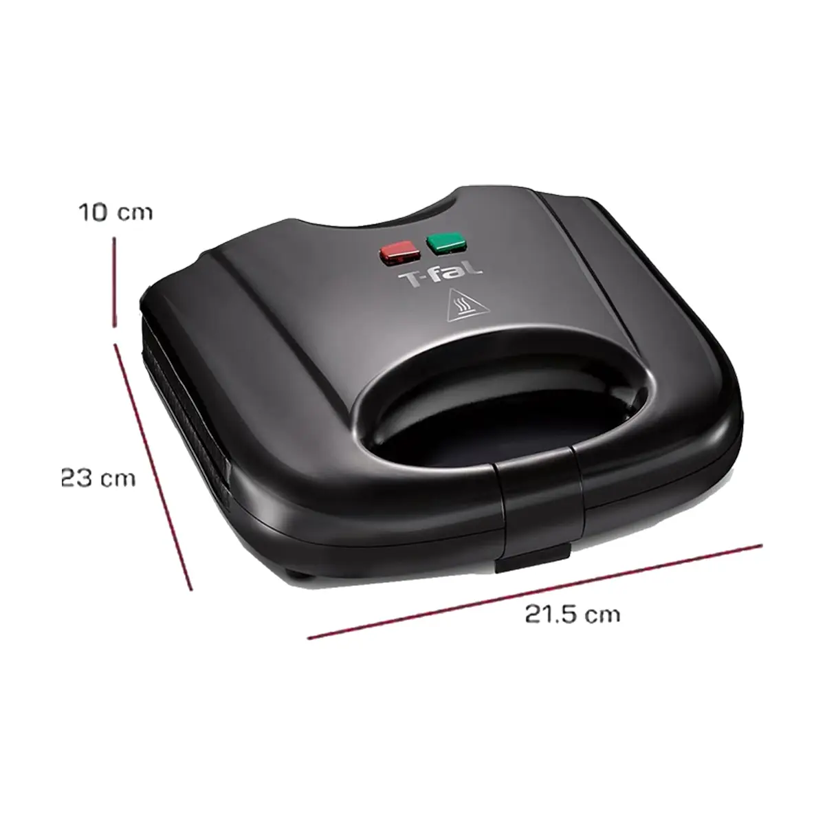 Sandwichera eléctrica antiadherente 700 W T-fal SM2118MX - Thumbnail 3