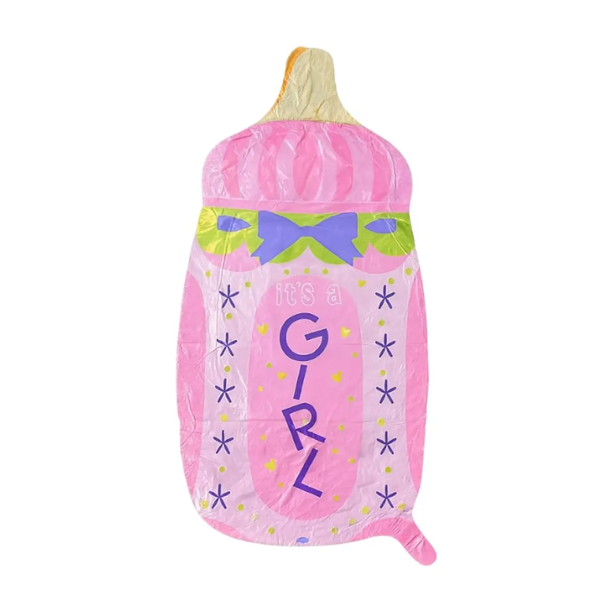 Globo para baby shower con cartel Es una niña! Balloon - Thumbnail 2