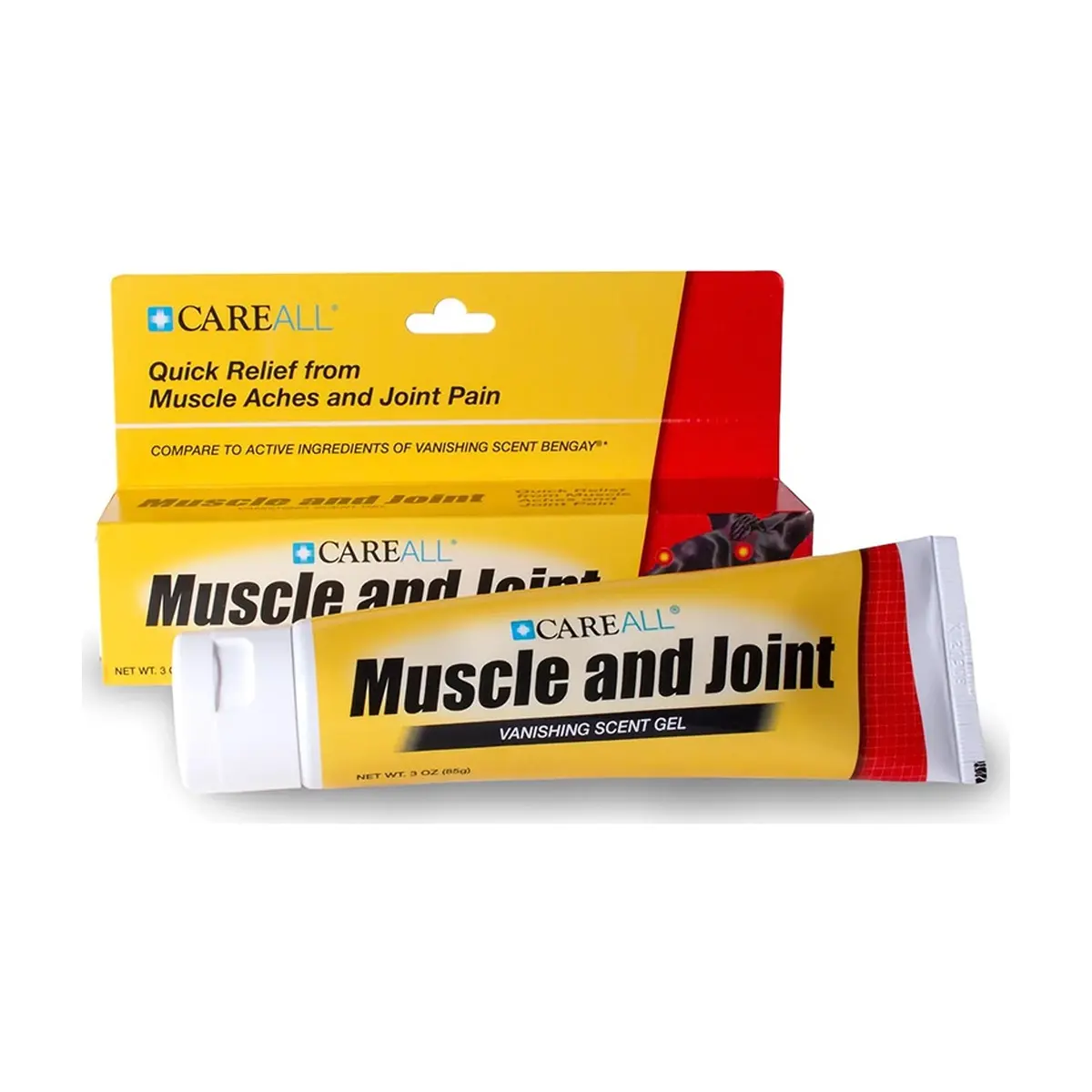 Analgésico para músculos y articulaciones con mentol 2.5% CareAll (85 g / 3 oz) - Thumbnail 2