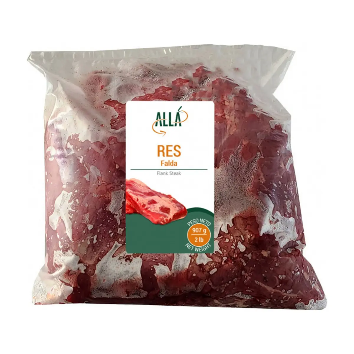 Falda de res ALLÁ (907 g / 2 lb) - Miniatura 2