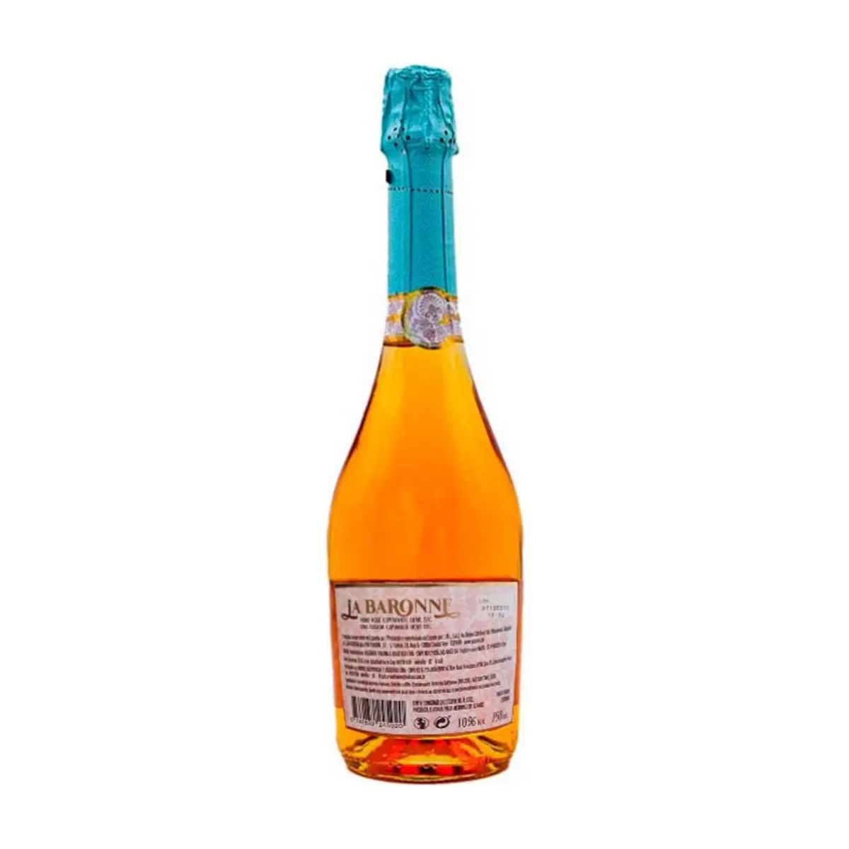 Vino espumoso Demi Sec Rose 10% vol La Baronne (750 ml) - Thumbnail 2