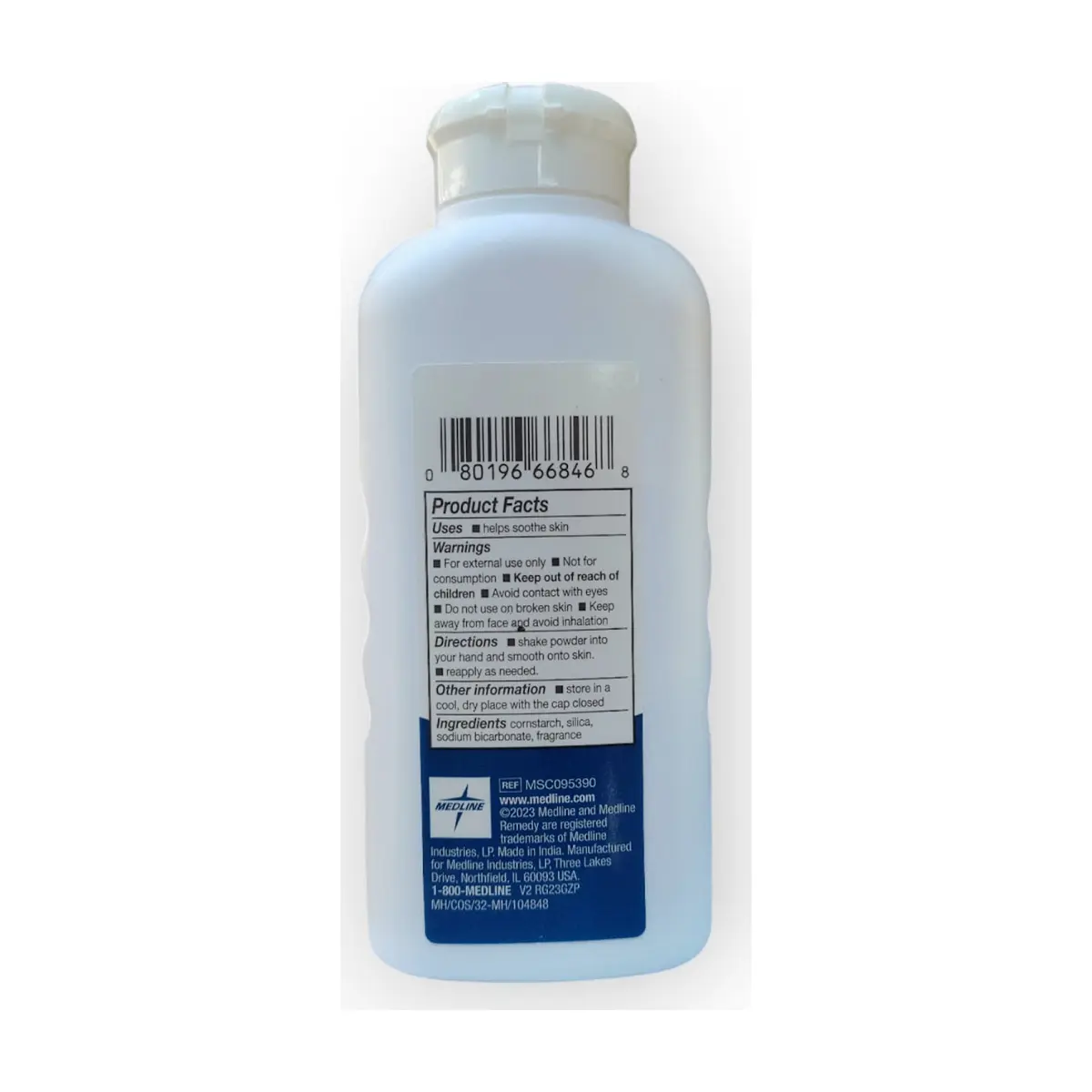 Talco para escaras Medline (113 g / 4 oz) - Thumbnail 2