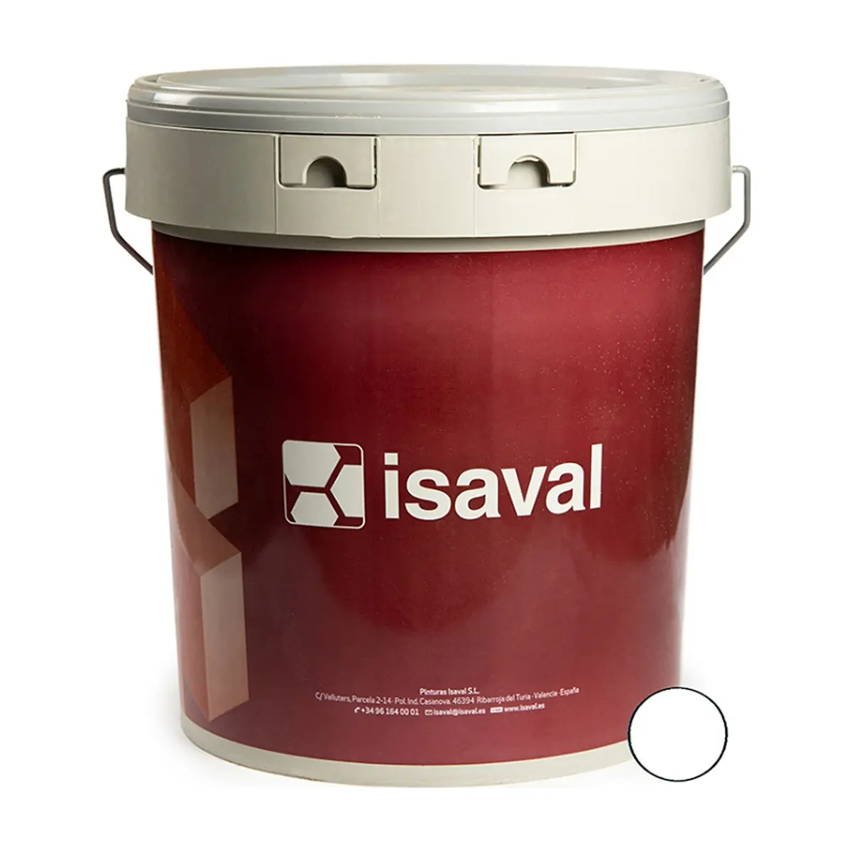 Pintura elástica impermeabilizante color blanco aislante antigoteras Isaval (14 L) - Thumbnail 9