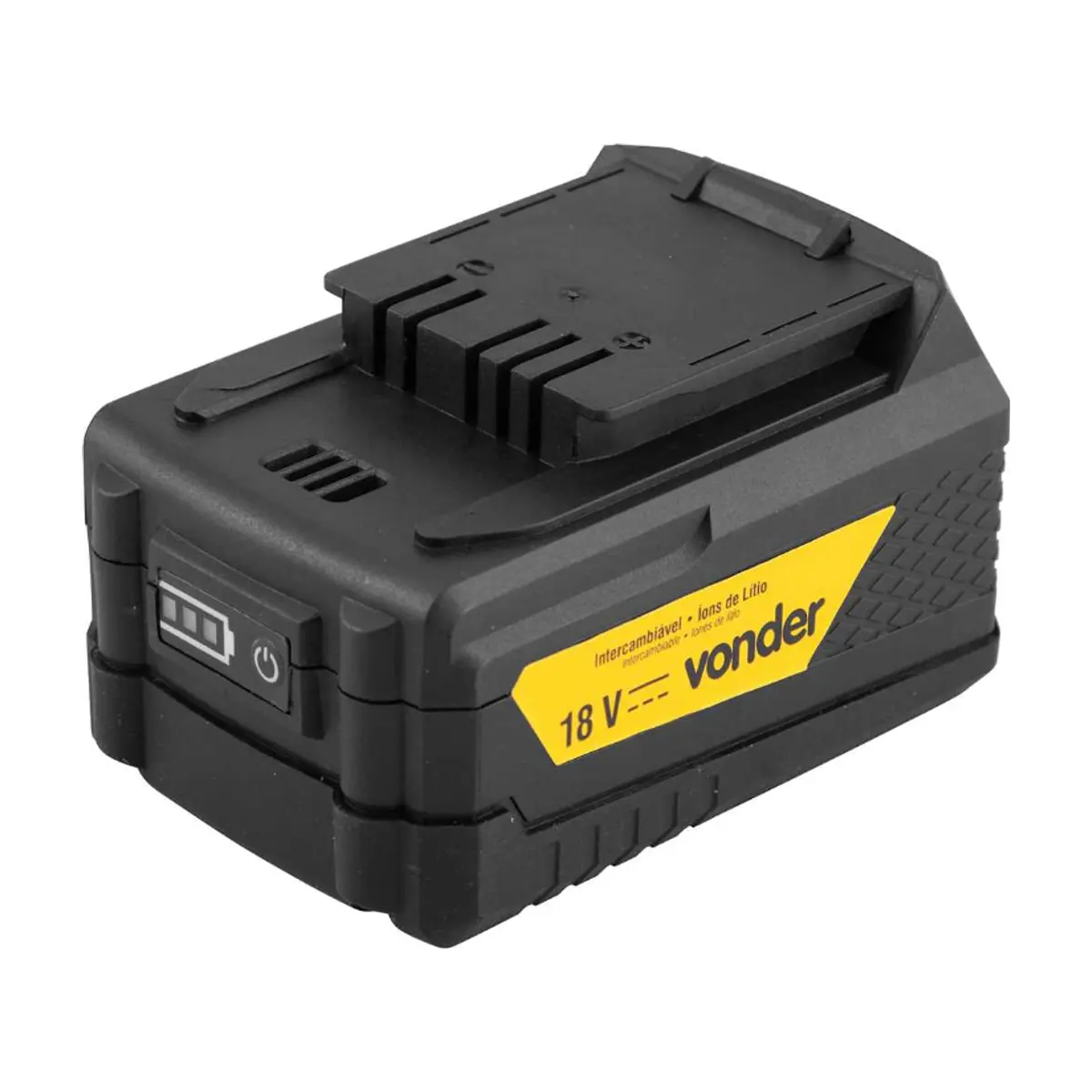 Taladro atornillador inalámbrico de 3/8'' de 18 V IPFV1851 + Batería de 18 V IBV1850 + Cargador de batería rápido de 18 V ICBV1806 Vonder - Thumbnail 2