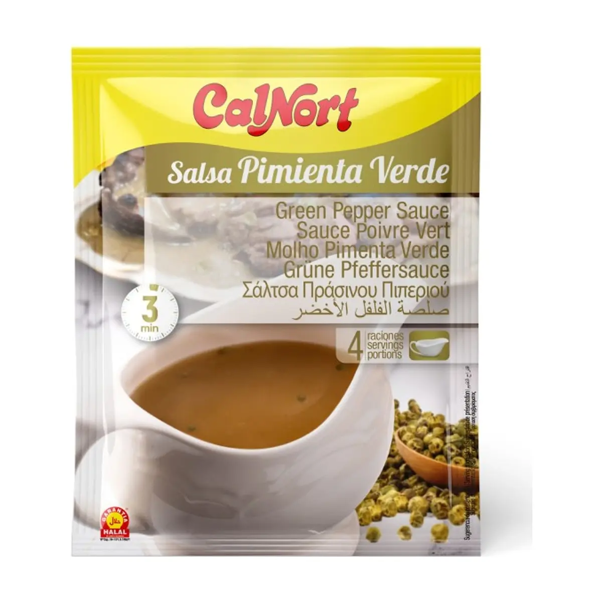 Salsa Pimienta Verde (50g) CALNORT
