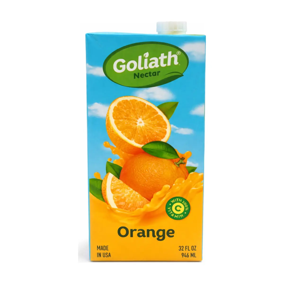 Néctar sabor naranja Goliath (946 ml / 32 fl oz)