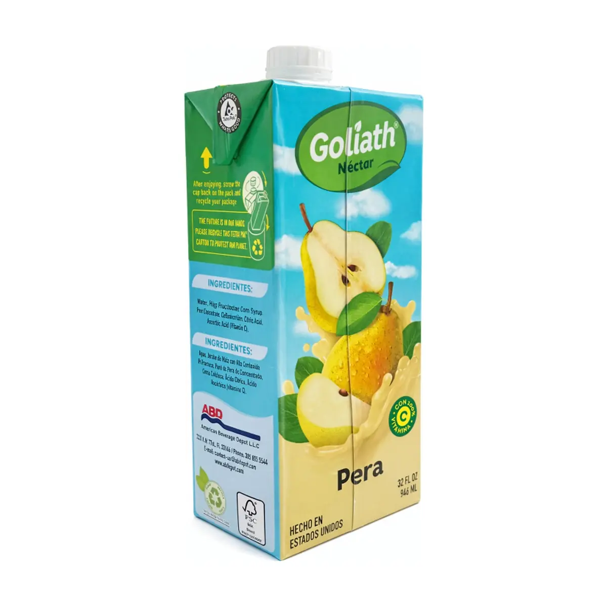 Néctar de pera Goliath (946 ml) - Miniatura 2