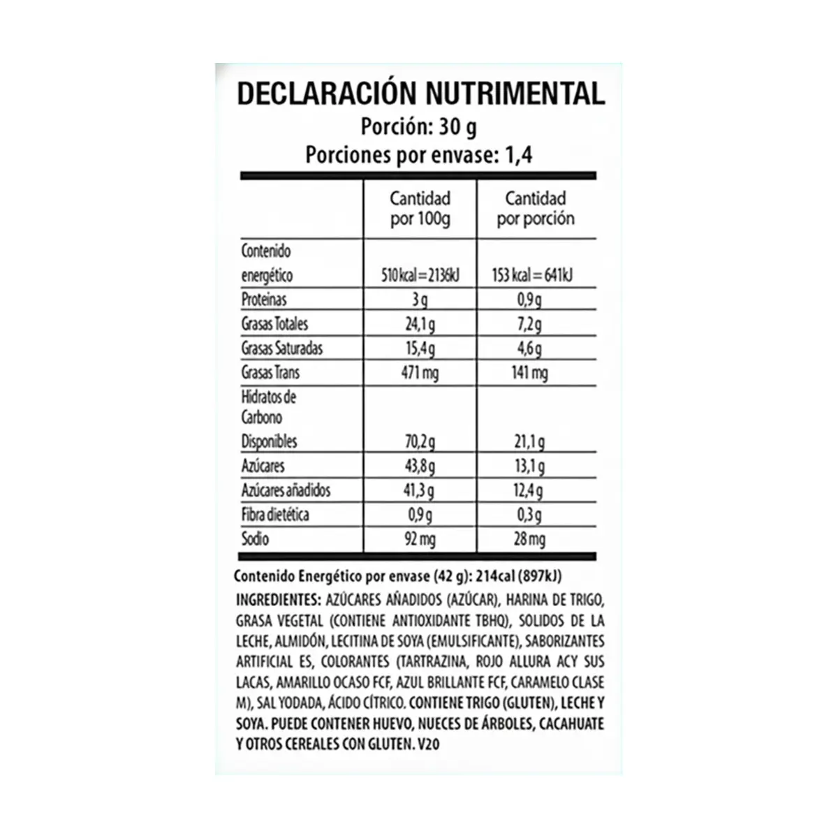 Galletas tipo wafer con relleno sabor a vainilla Gamesa Cremax (42 g / 1.48 oz) - Thumbnail 2