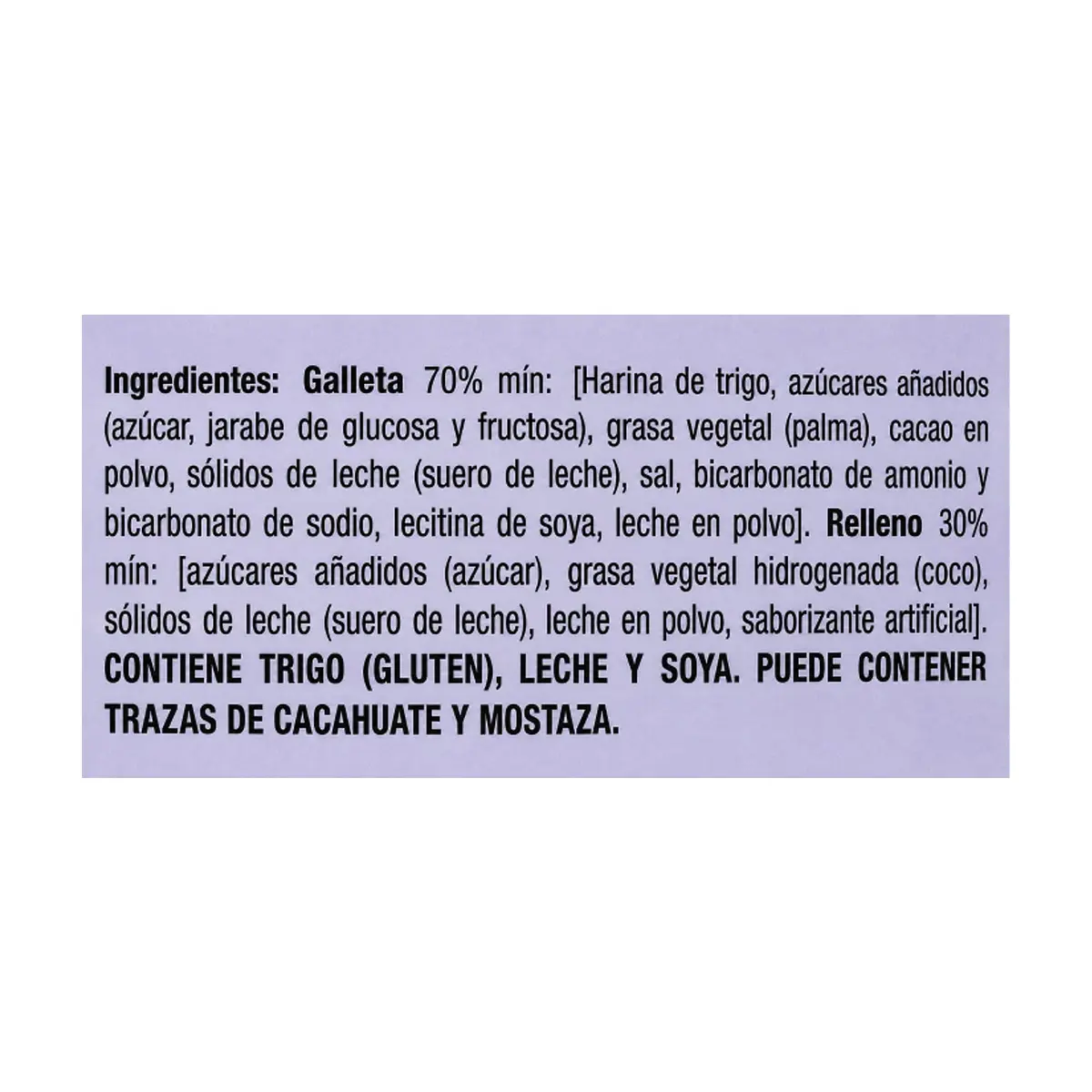 Galleta sándwich con relleno sabor a vainilla Great Value (150 g / 5.29 oz) - Thumbnail 3