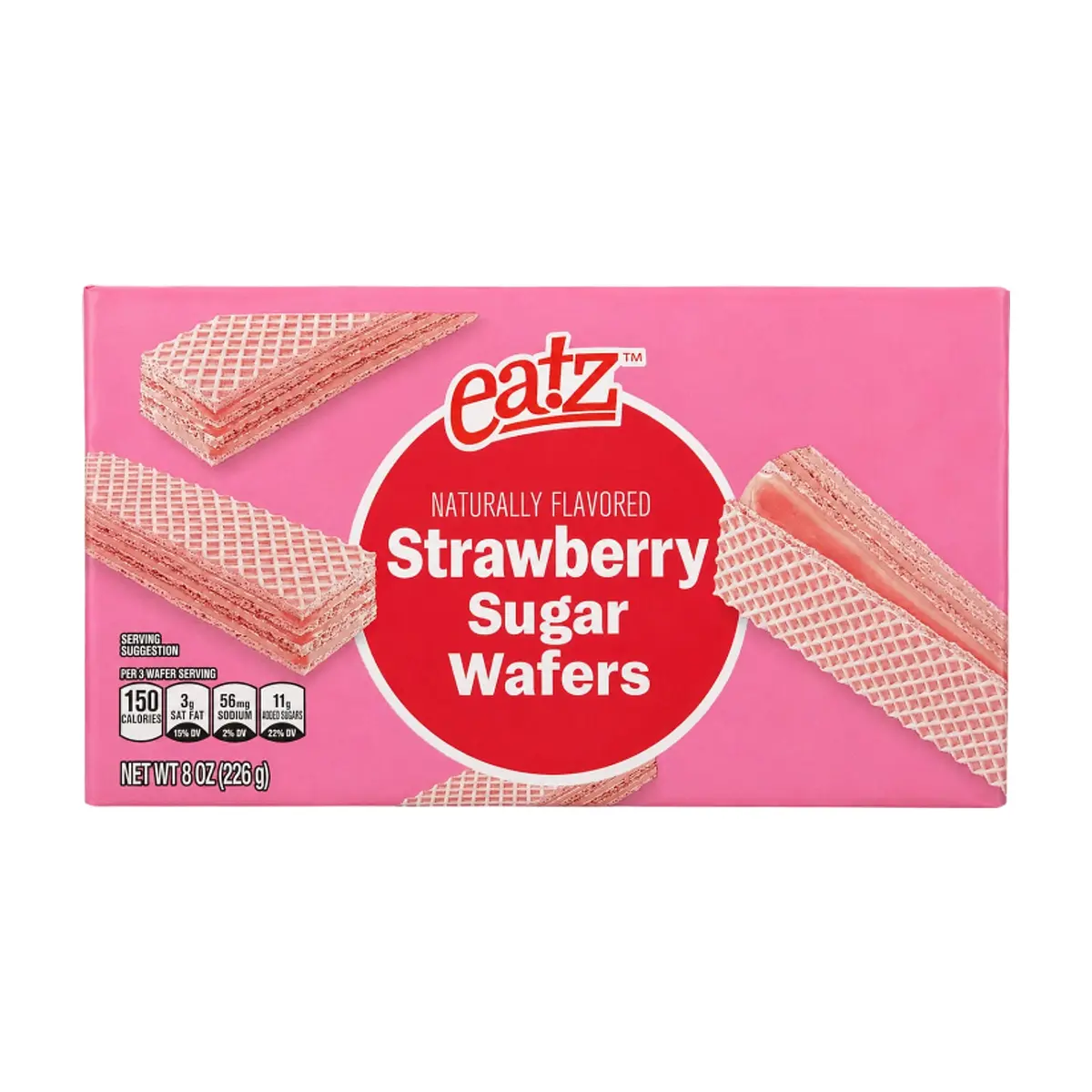 Sorbetos de fresa Eatz (226 g / 8 oz)