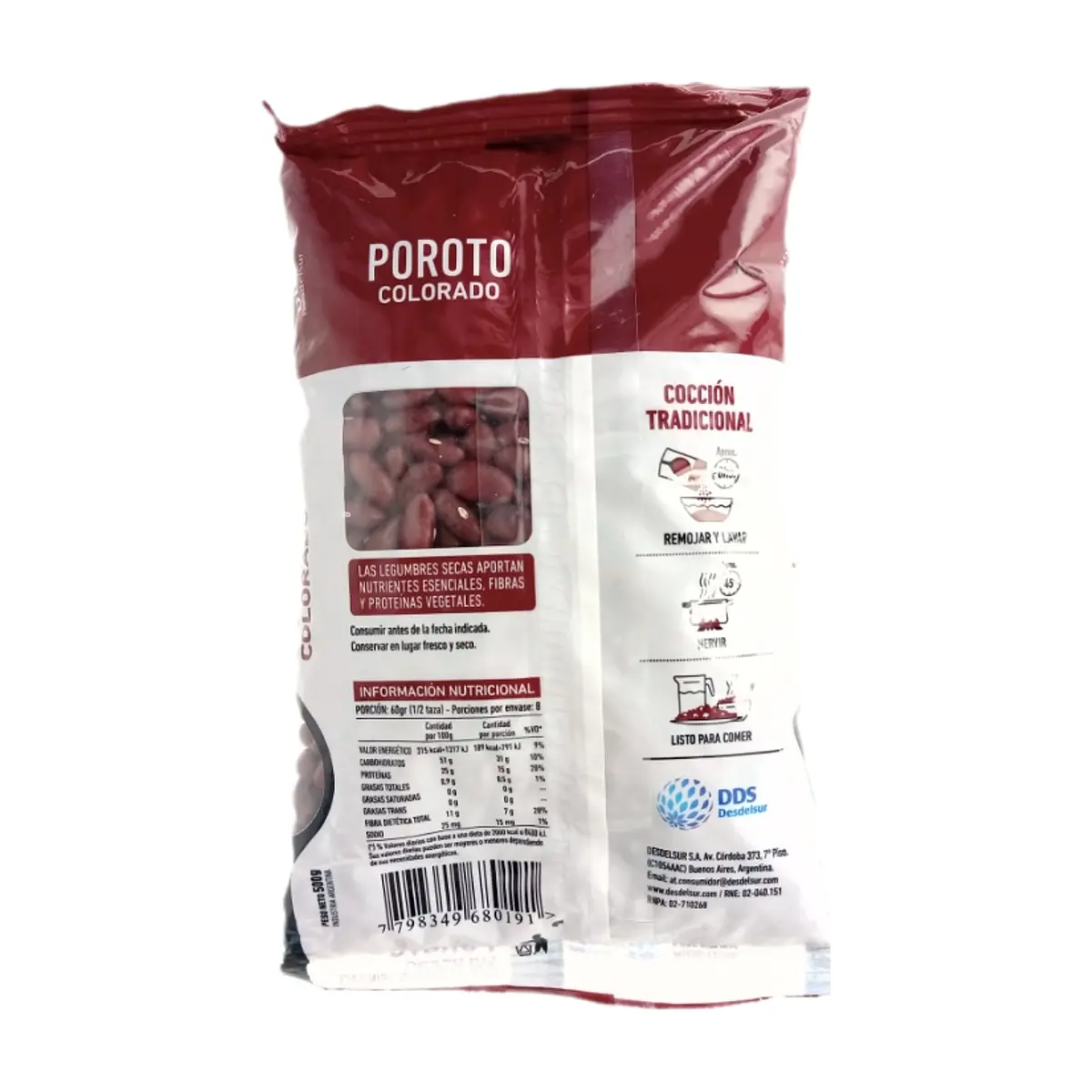 Frijol colorado Desdelsur (500 g / 1.10 lb) - Thumbnail 2