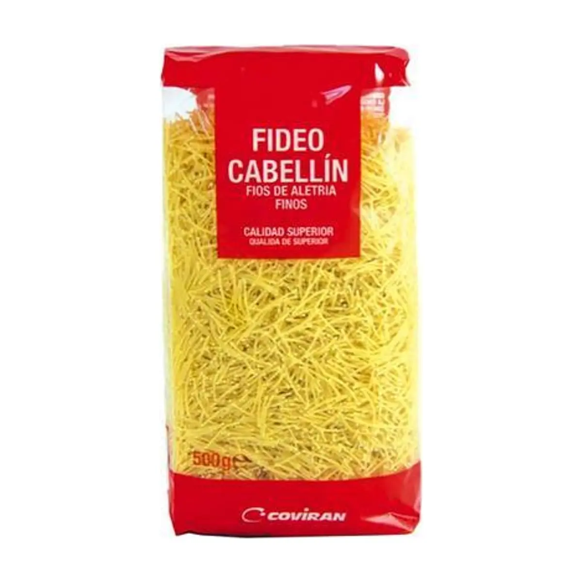 Fideo Cabellín Covirán (500 g)