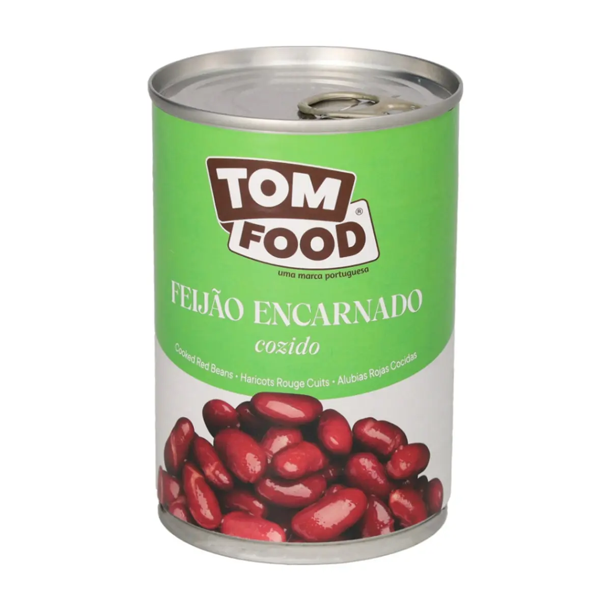Frijoles colorados cocidos Tom Food (425 g / 15 oz)
