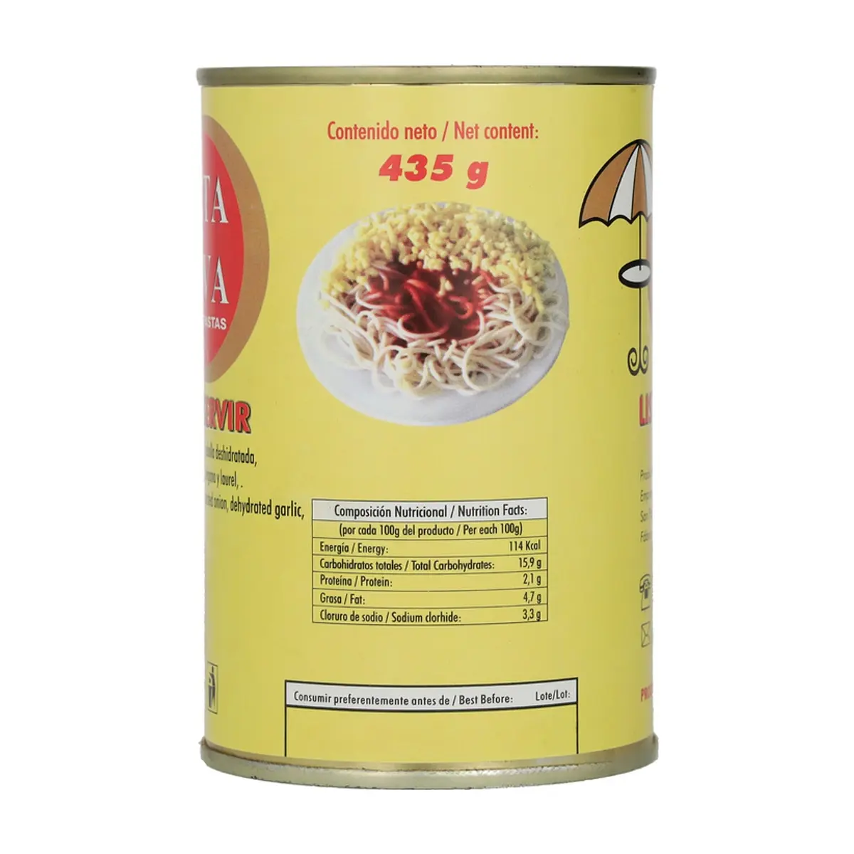 Salsa para pastas Vita Nuova (435 g / 15.34 oz) - Thumbnail 3