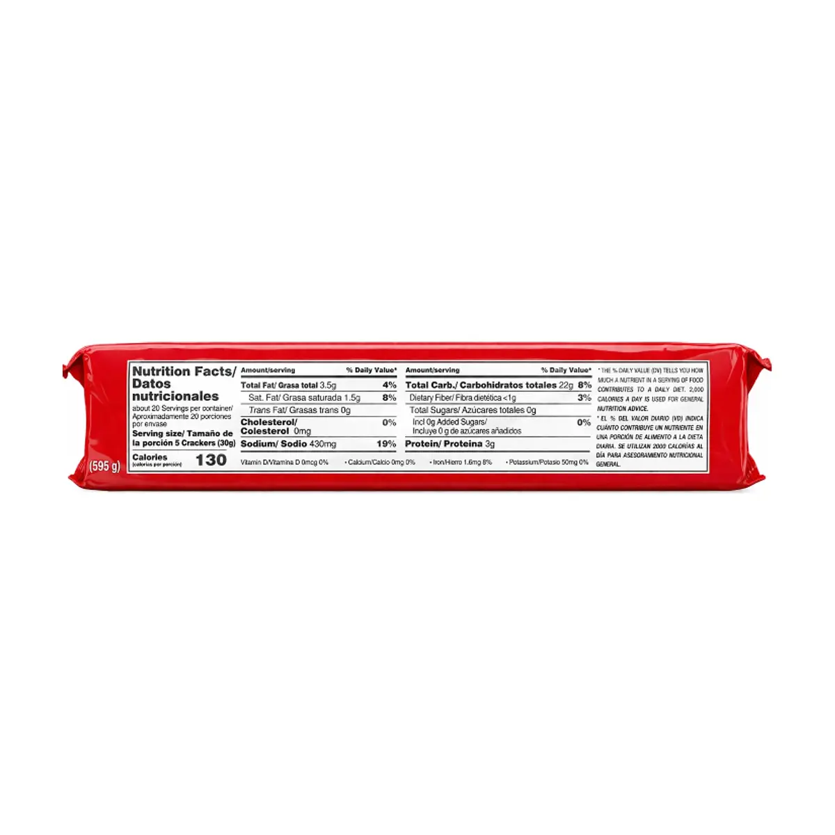 Galletas saladas tipo cracker Delizola (595 g / 1.3 lb) - Miniatura 4