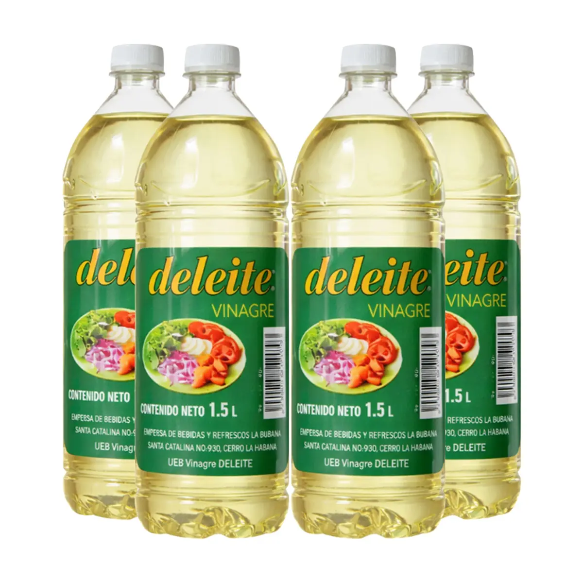 Vinagre Deleite (4 x 1.5 L)