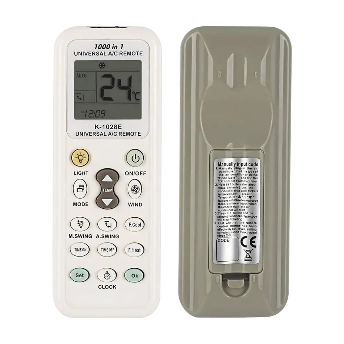 Control remoto universal para aire acondicionado S.P.C K-1028E - Imagen 1