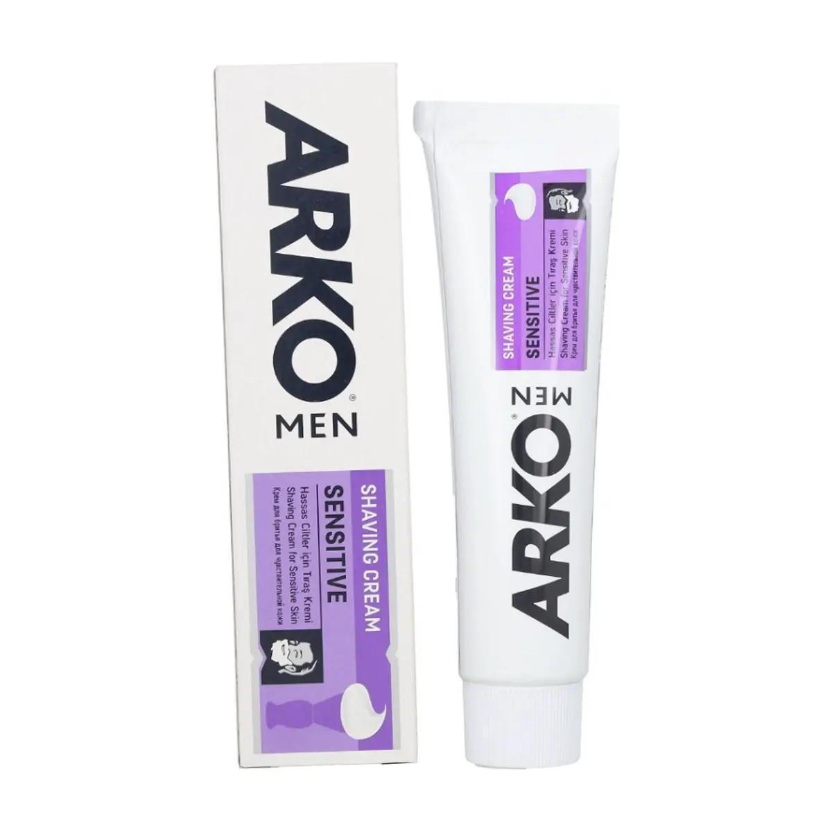 Crema de afeitar para pieles extra sensibles Arko (90 g / 3.17 oz)