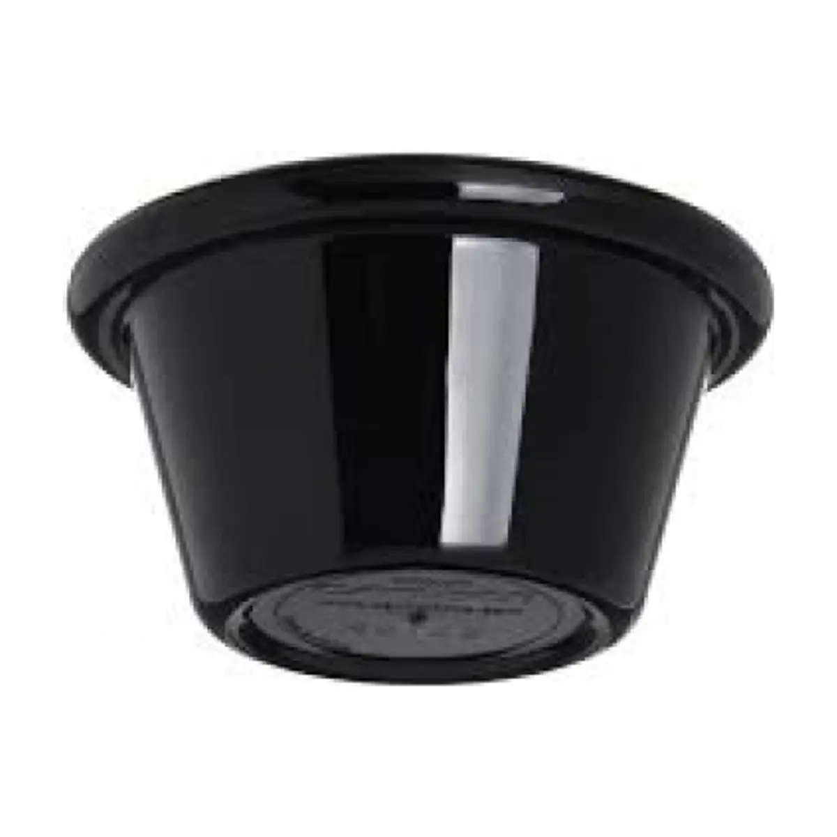 Cuenco simple color negro Kulsan - Thumbnail 5