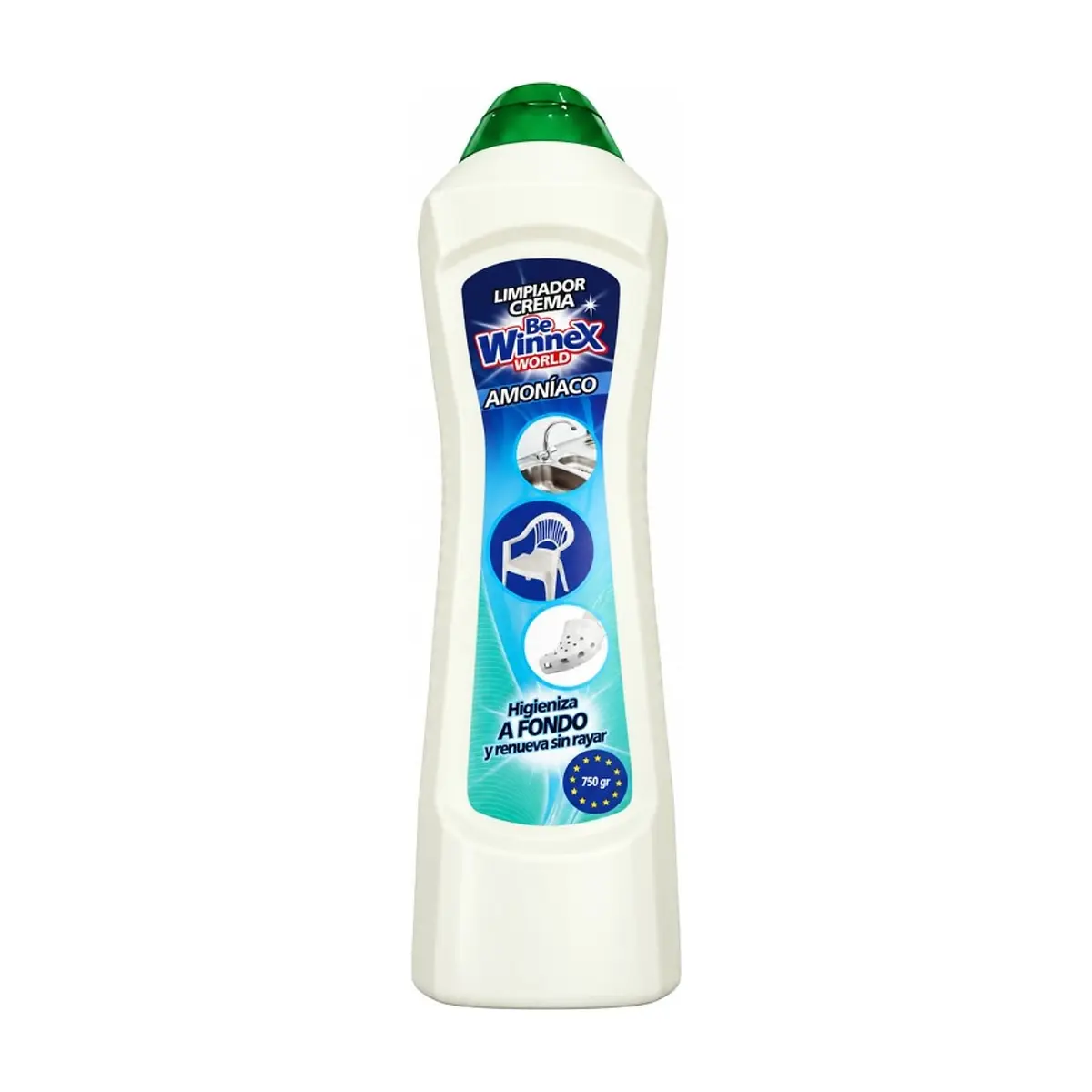 Limpiador en Crema con Amoníaco (750g) WINNEX