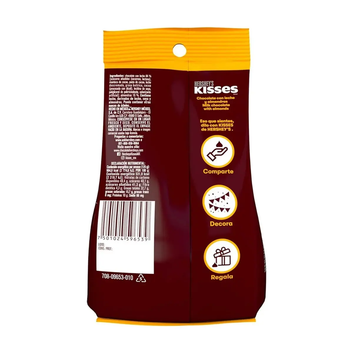 Bombones de chocolate con leche y almendras Hershey´s (125 g / 4.4 oz) - Thumbnail 2
