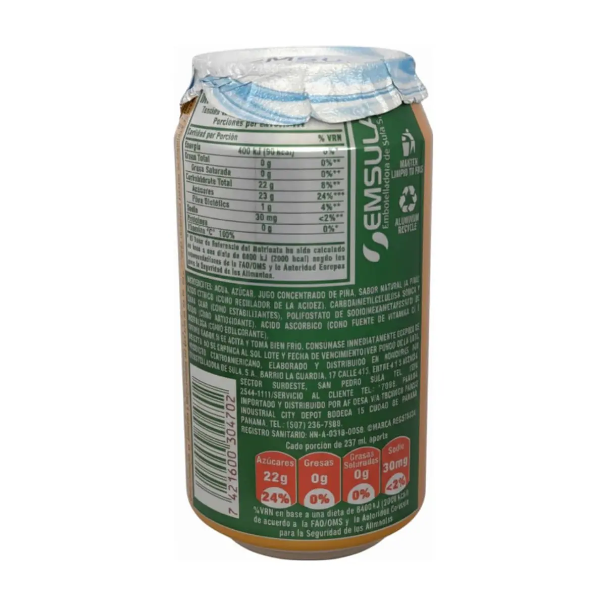 Jugo de piña néctar Enjoy (330 ml) - Miniatura 2