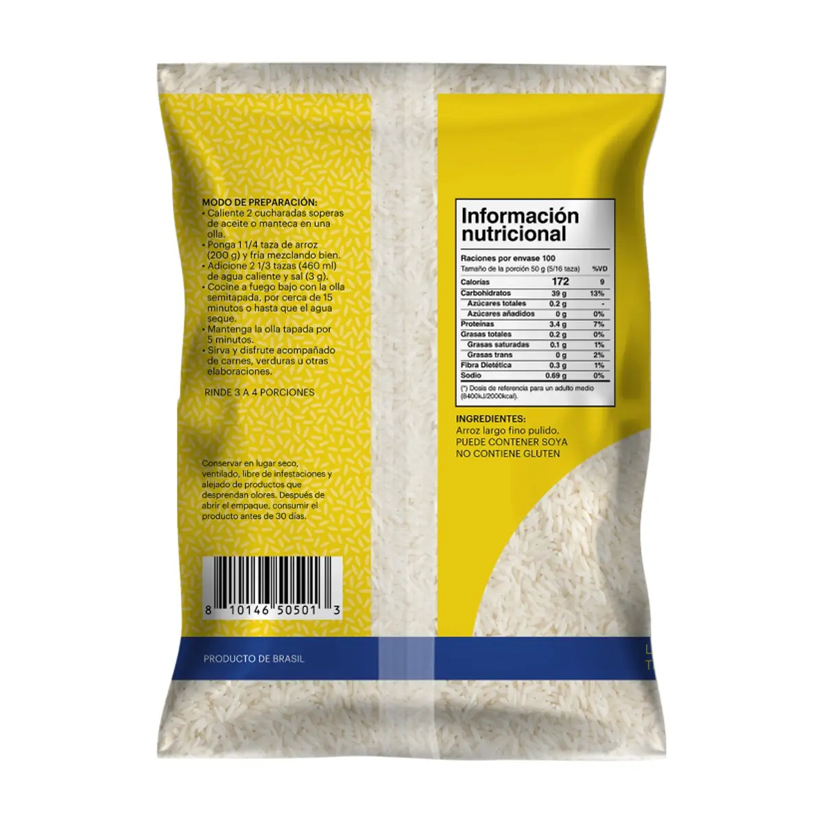 Arroz Blanco Super Yu (10 Kg / 22 lb) - Thumbnail 2