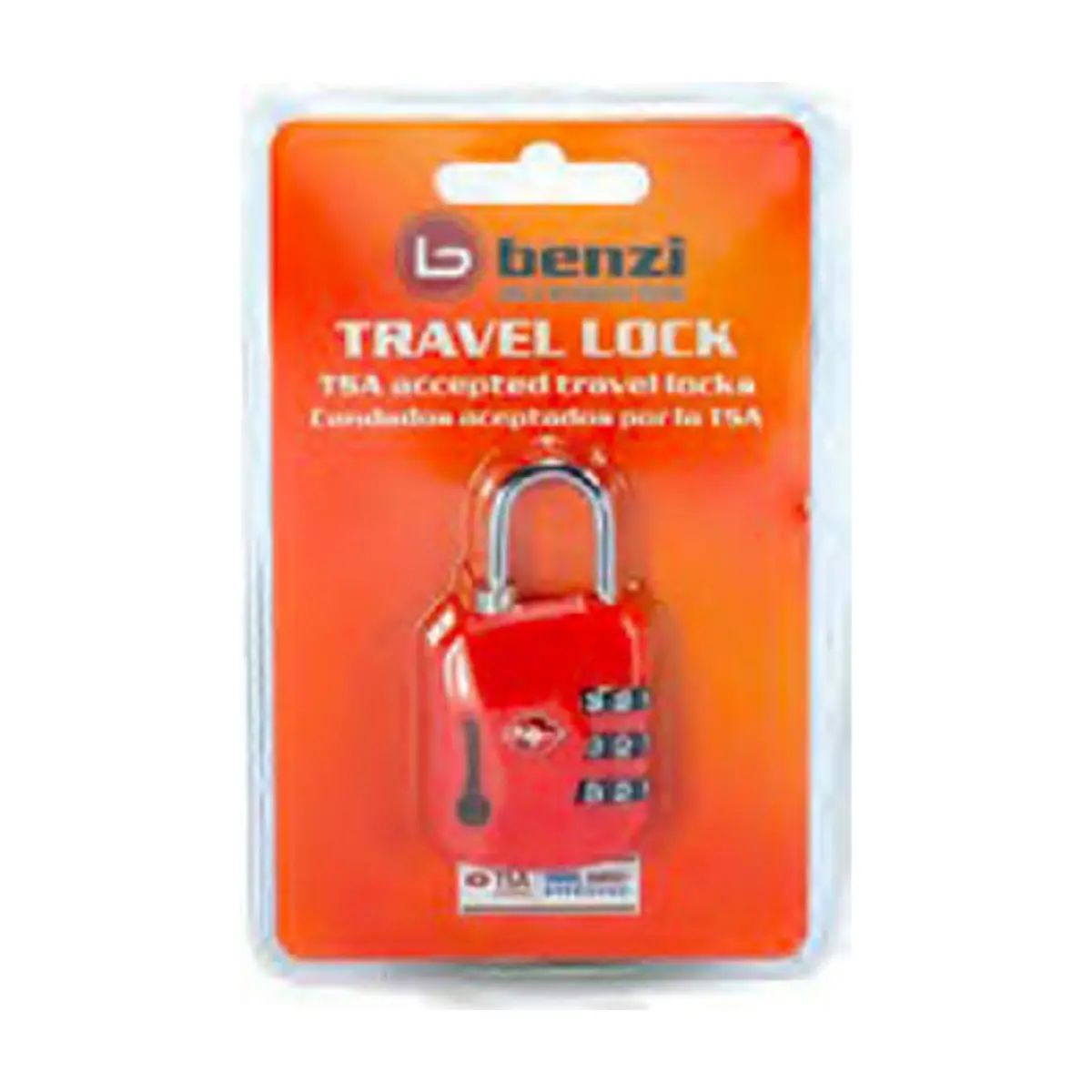 Candado de combinación TSA004 Benzi