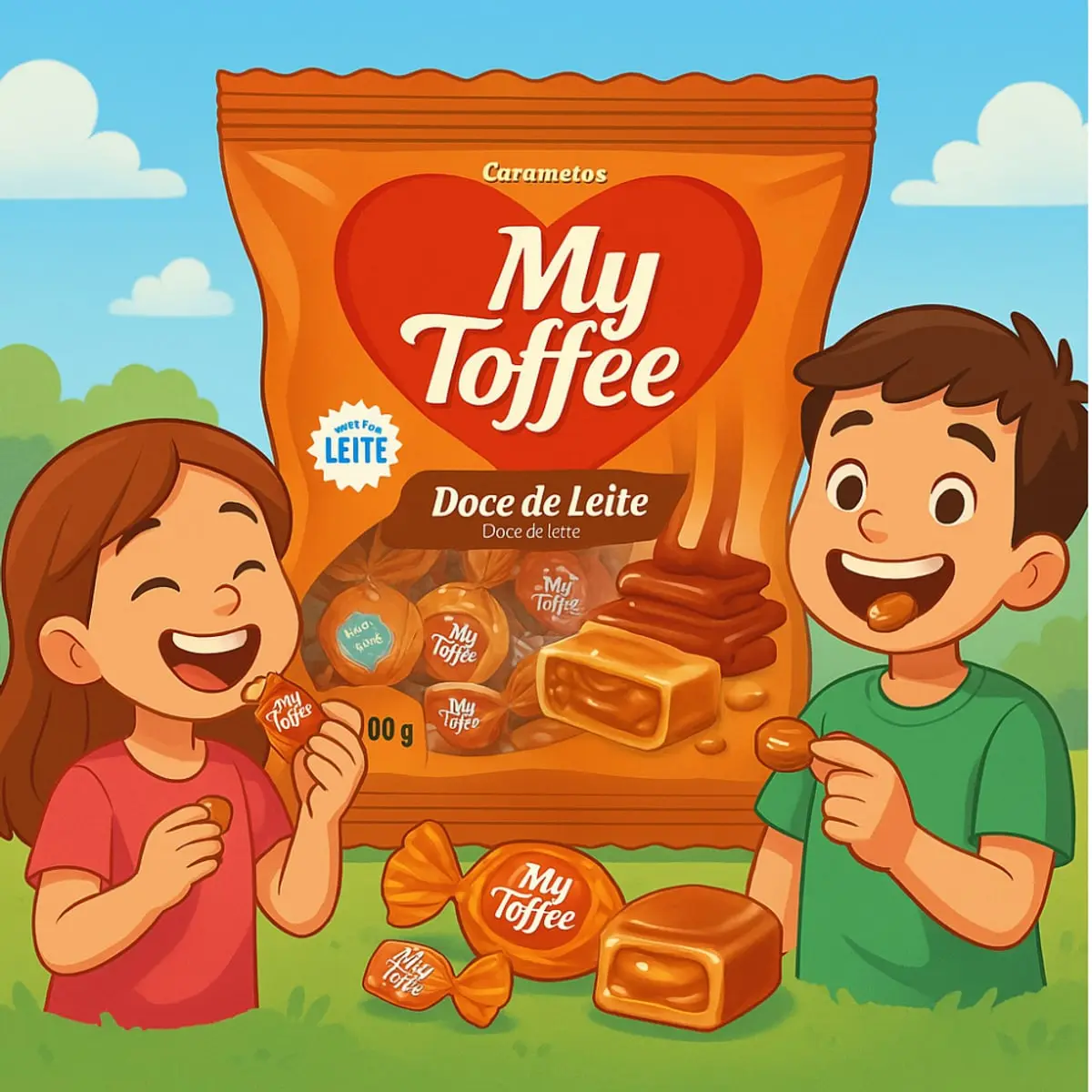 Caramelos rellenos de chocolate My Toffee (500 g / 1.10 lb) - Thumbnail 4