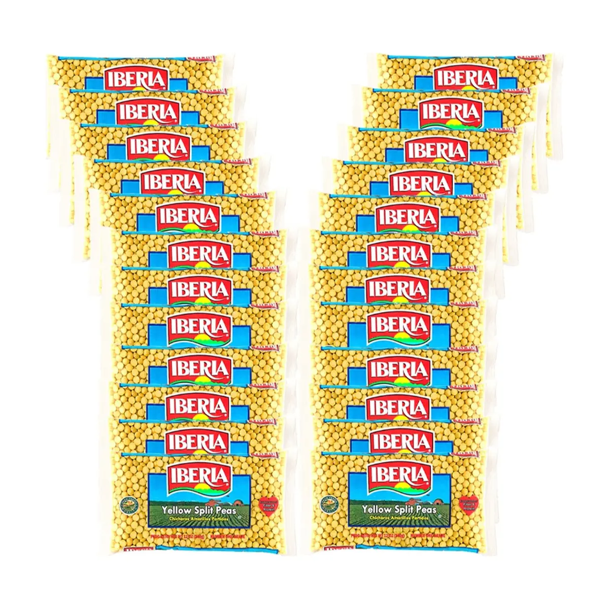 Chicharos amarillos partidos Iberia ( 24 x 340 g / 12 oz) - Miniatura 1