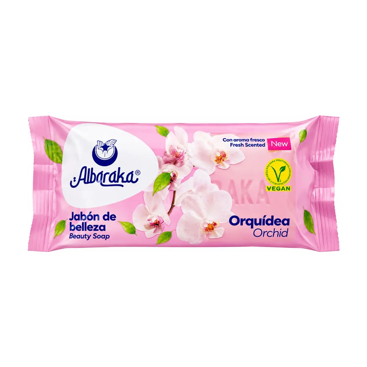 Jabón de belleza con aroma a orquídea Albaraka (100 g / 3.53 oz) - Imagen 1
