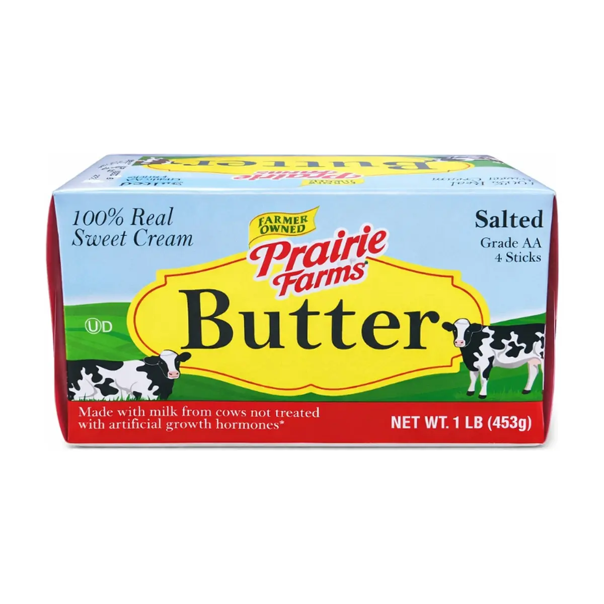Mantequilla con sal Prairie Farms (8 x 453 g / 1 lb) - Thumbnail 3