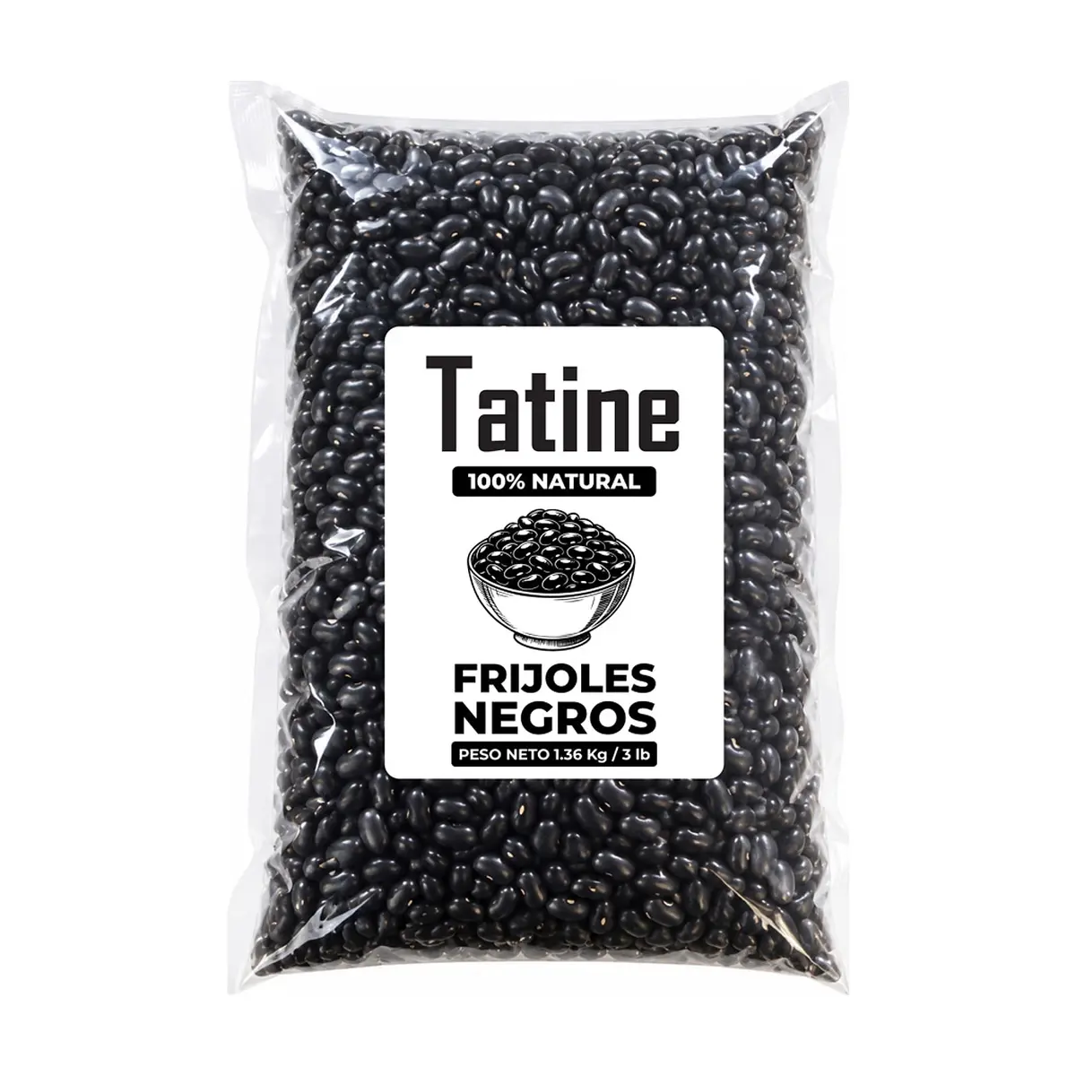 Frijoles negros Tatine (1.36 kg / 3 lb)