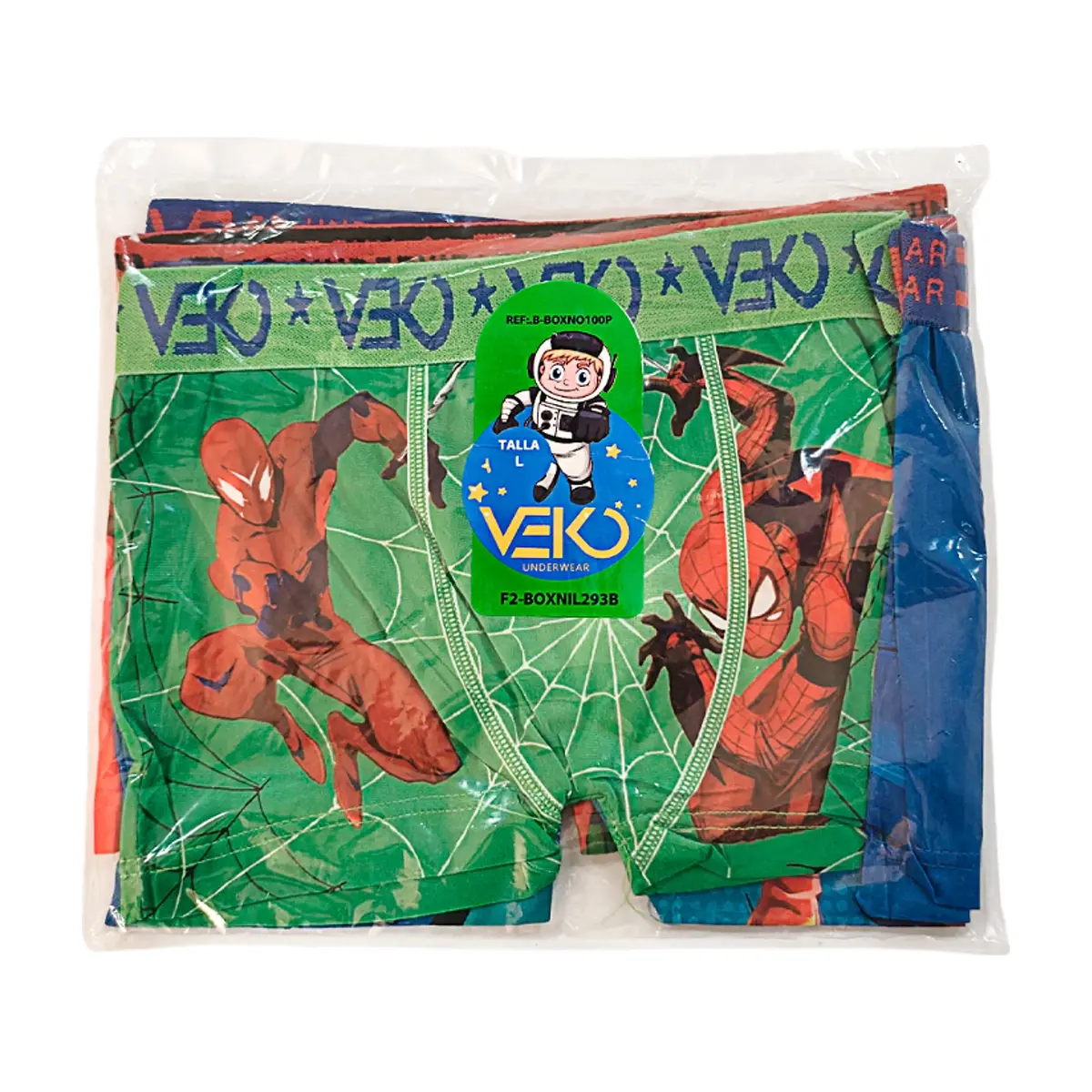 Boxers infantiles con diseño de superhéroe talla L Veko (4 U) - Thumbnail 2