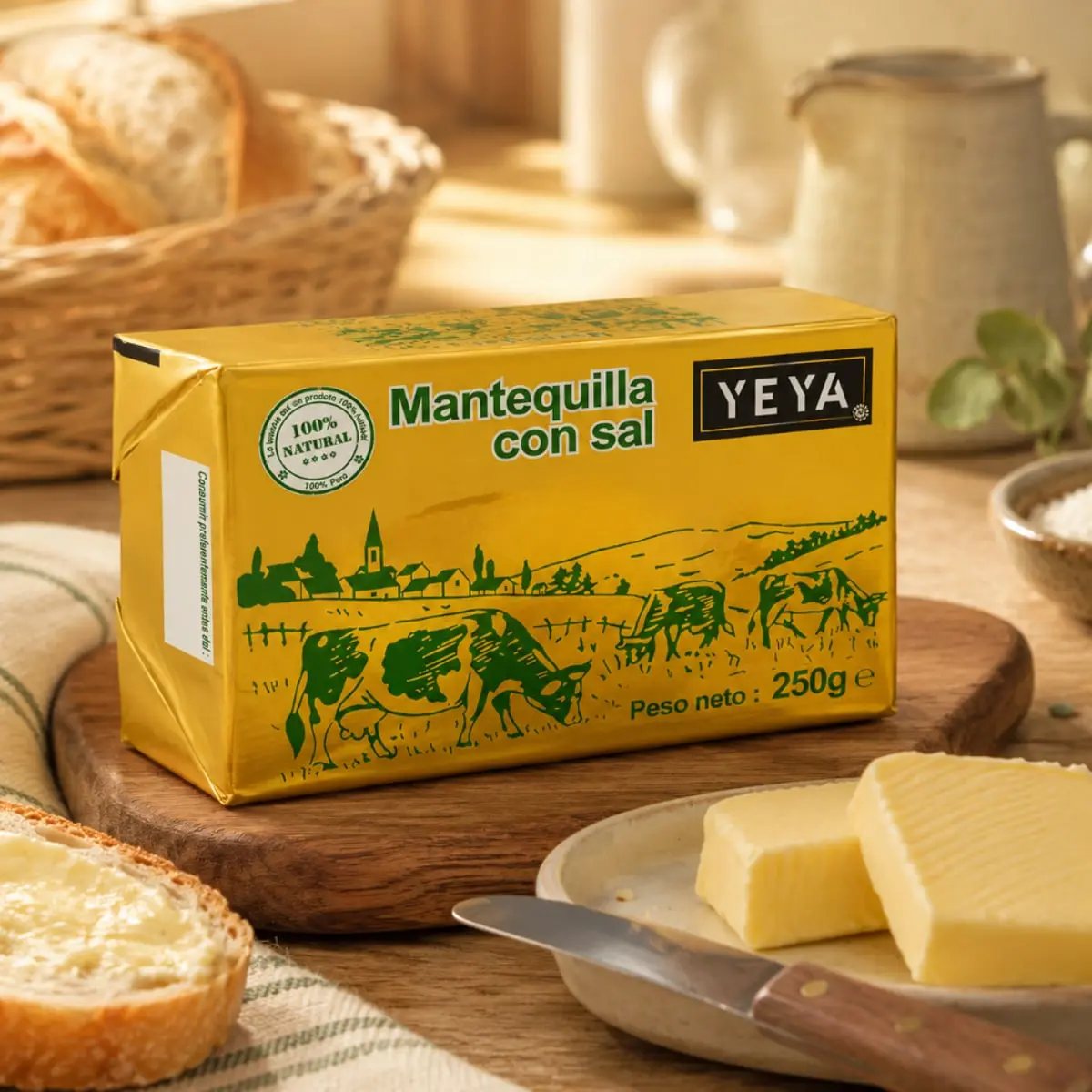 Mantequilla con sal YEYA (250 g / 8.81 oz) - Thumbnail 5