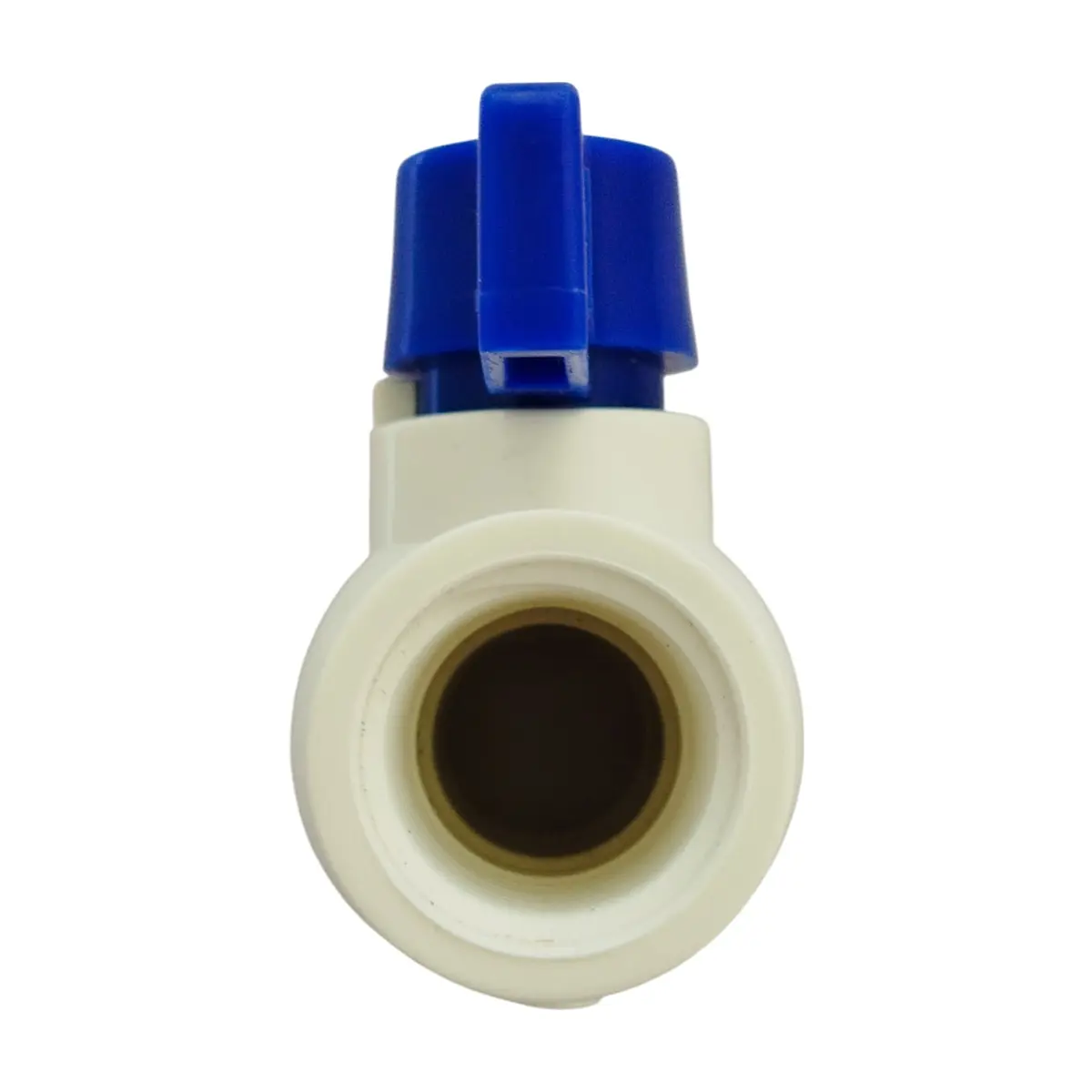 Llave de paso PVC con manija azul - 1/2 pulgada - Griven - Thumbnail 4