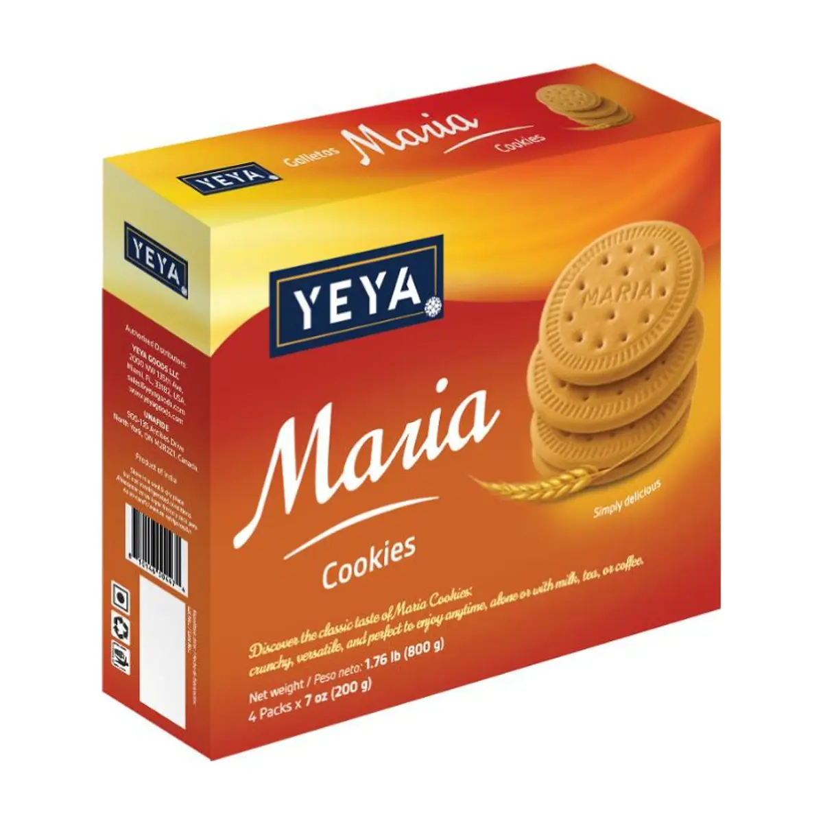 Galletas María YEYA (8 x 800 g / 1.76 lb) - Thumbnail 3