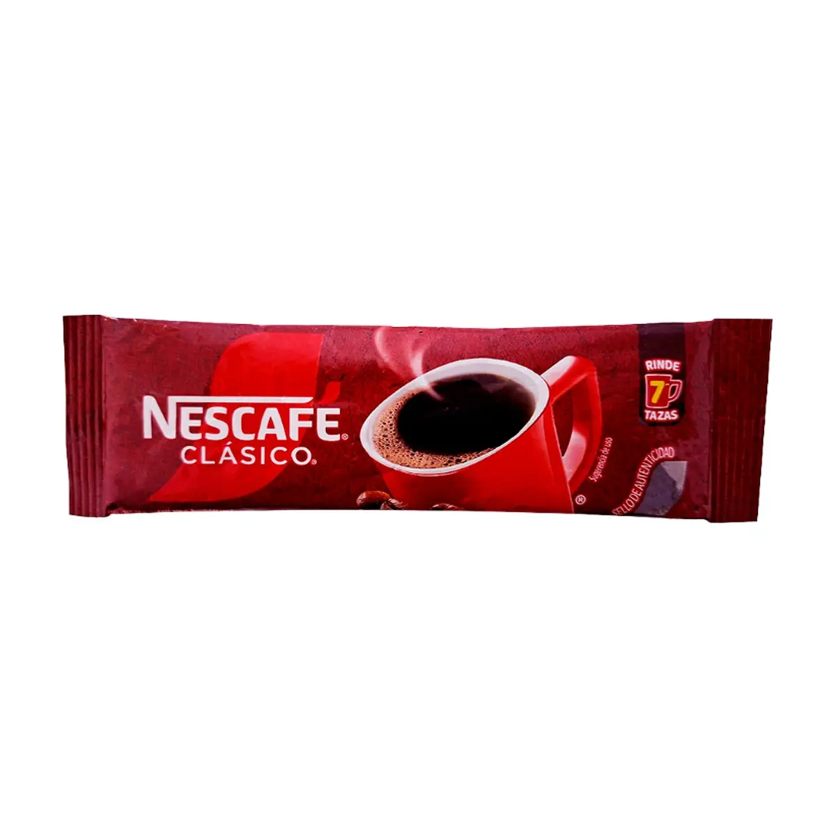 Café soluble 100 % puro Clásico Nescafé (14 g)