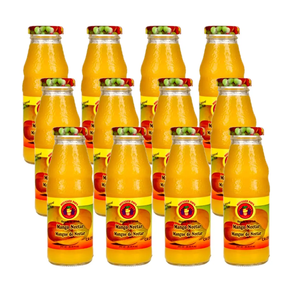 Nectar de mango Mounsieur Papa (12 x 250 ml / 8.45 fl.oz)