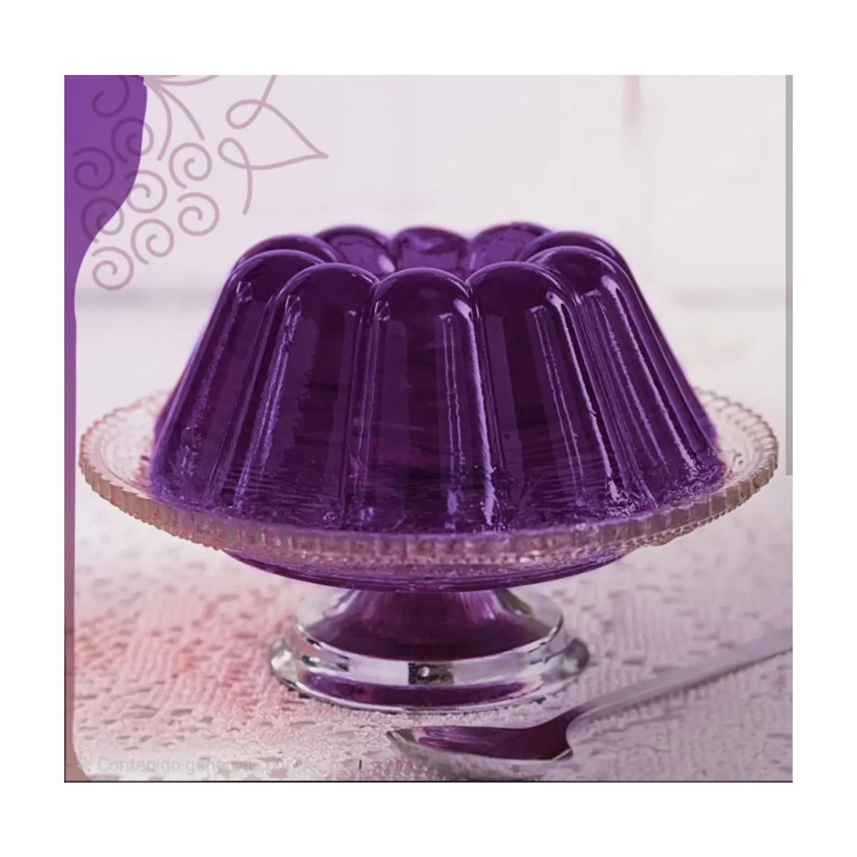 Gelatina sabor uva Boom (40 g / 1.41 oz) - Thumbnail 5