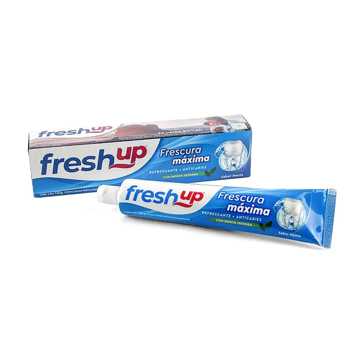 Crema dental refrescante anticaries sabor menta Fresh Up (130 g / 4.59 oz) - Thumbnail 2