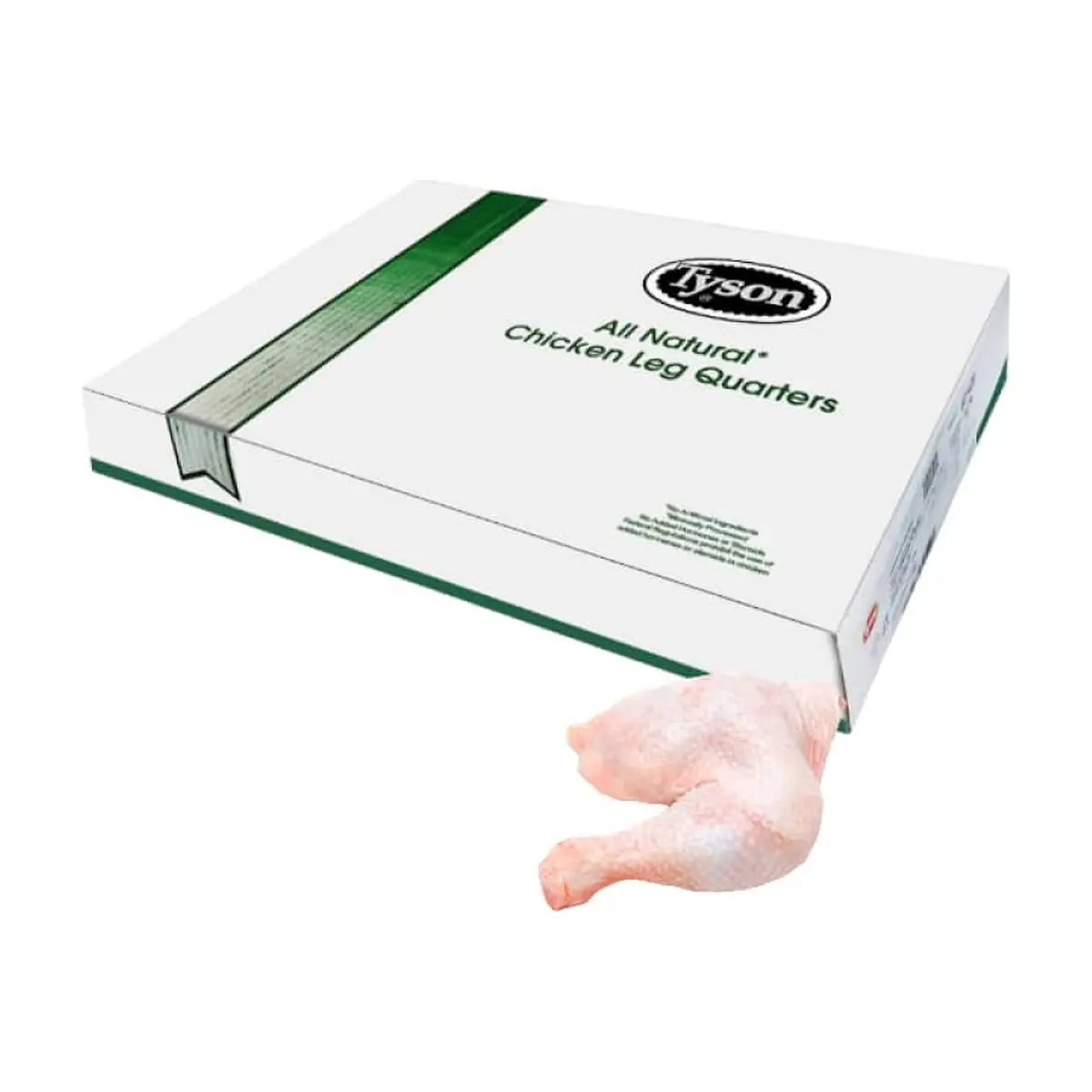 Caja de cuartos traseros de pollo Tyson (15 kg / 33 lb) - Thumbnail 3