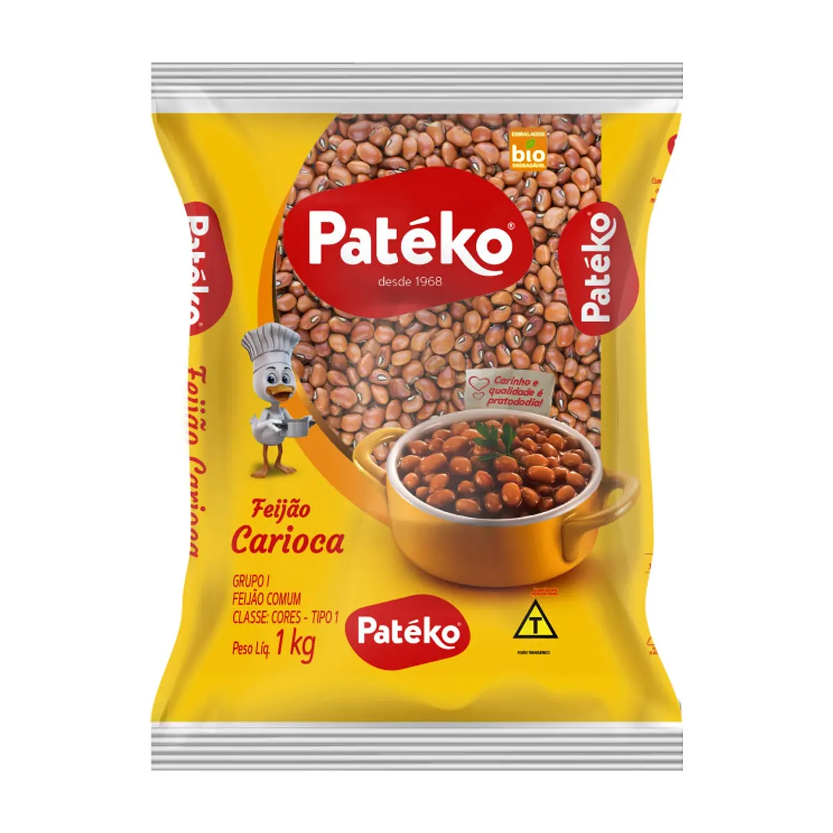 Frijoles pintos Patéko (1 kg / 2.2 lb)