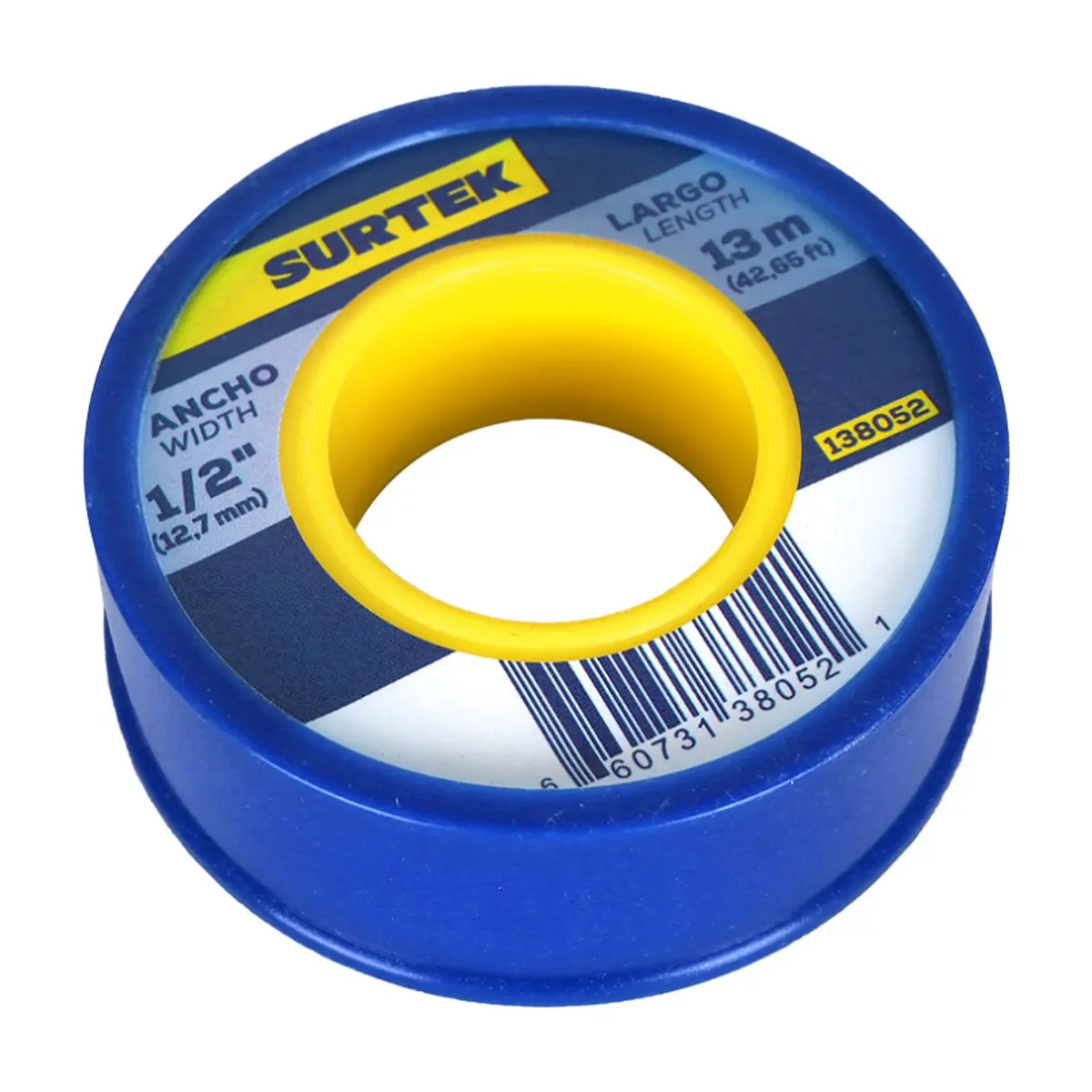 Cinta sella roscas 1/2'' x 13 m 138052 Surtek - Thumbnail 2