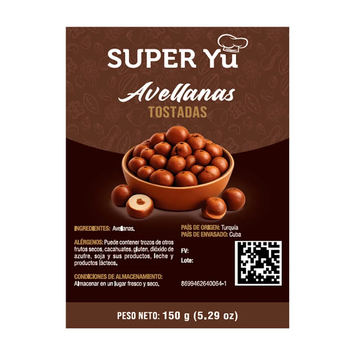 Avellanas tostadas Super Yu (150 g / 5.29 oz) - Thumbnail 3