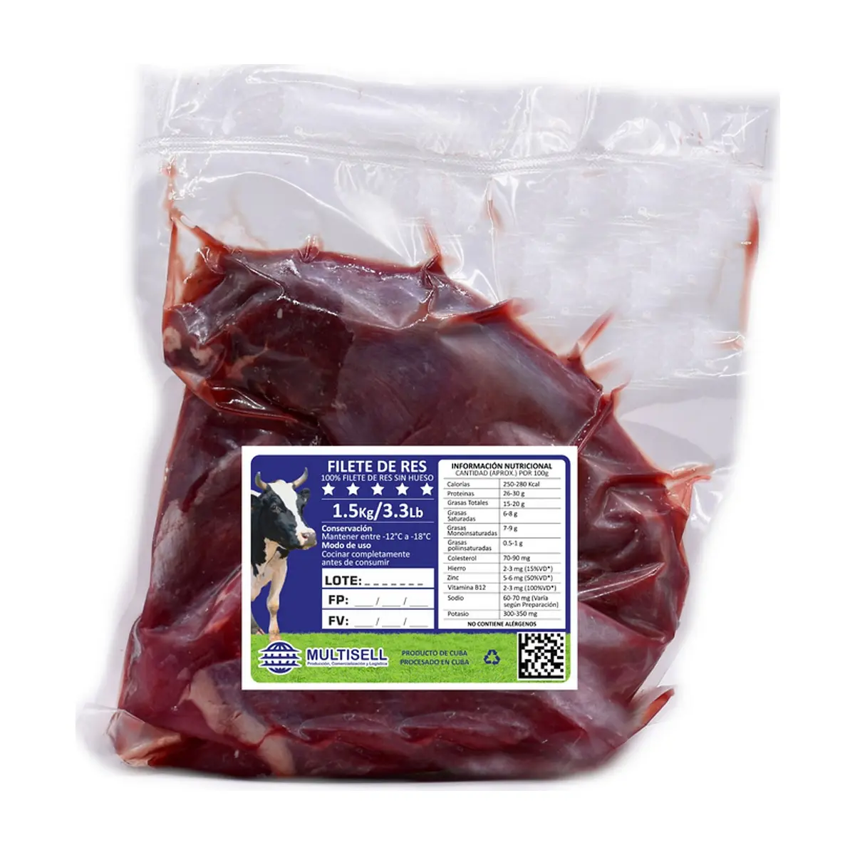 Filete de res magro Multisell (1.50 kg / 3.3 lb) - Thumbnail 3