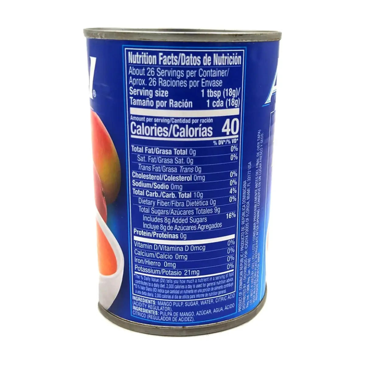 Mermelada de mango Ancel (468 g / 1.03 lb) - Miniatura 2