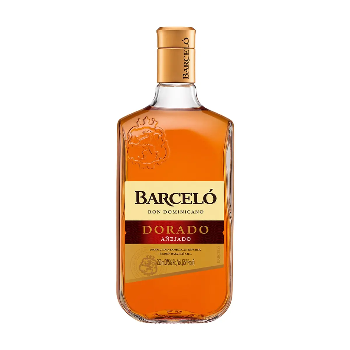 Ron dorado añejado 37.5 % vol Barceló (750 ml)